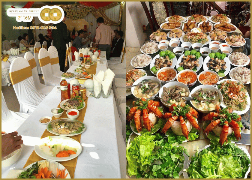 Các bước đặt tiệc nhanh chóng và tiện lợi