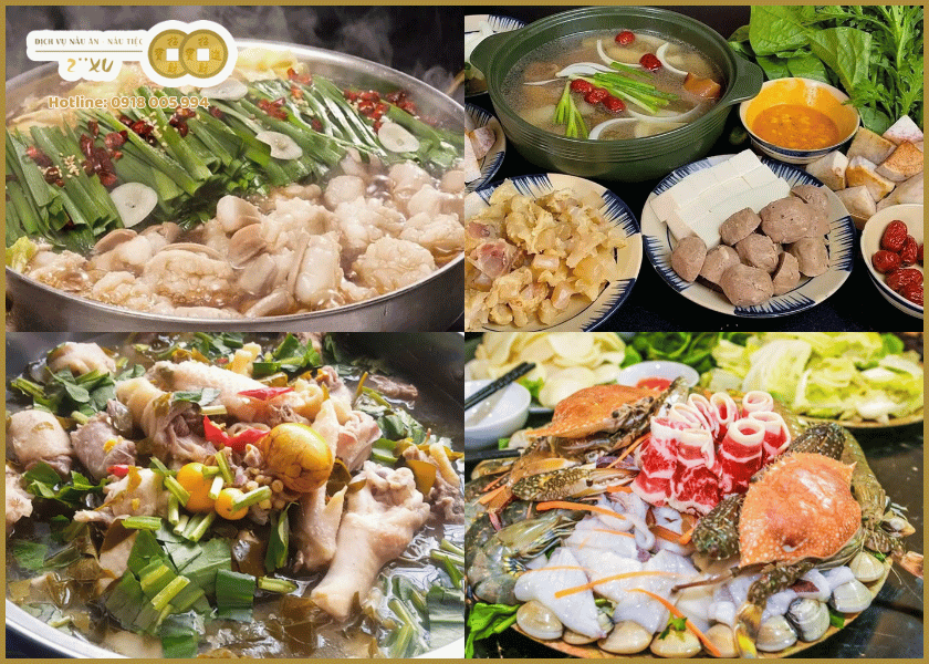 Đa dạng các món lẩu