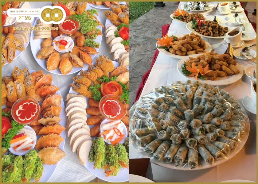 Dịch vụ nấu tiệc tận nơi Côn Đảo phục vụ những loại tiệc nào
