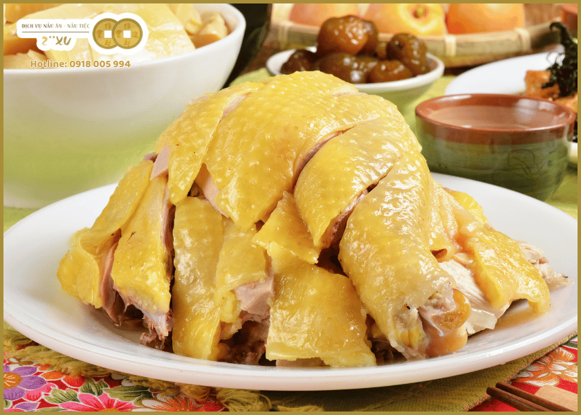 Gà luộc - biểu tượng sung túc