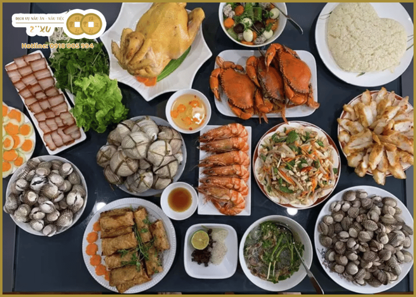 Gợi ý các gói nấu tiệc tận nơi phổ biến cho gia đình tại Vũng Tàu