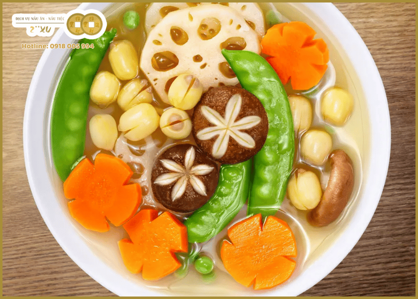 Gợi ý thực đơn tiệc chay thanh đạm nhưng đủ chất