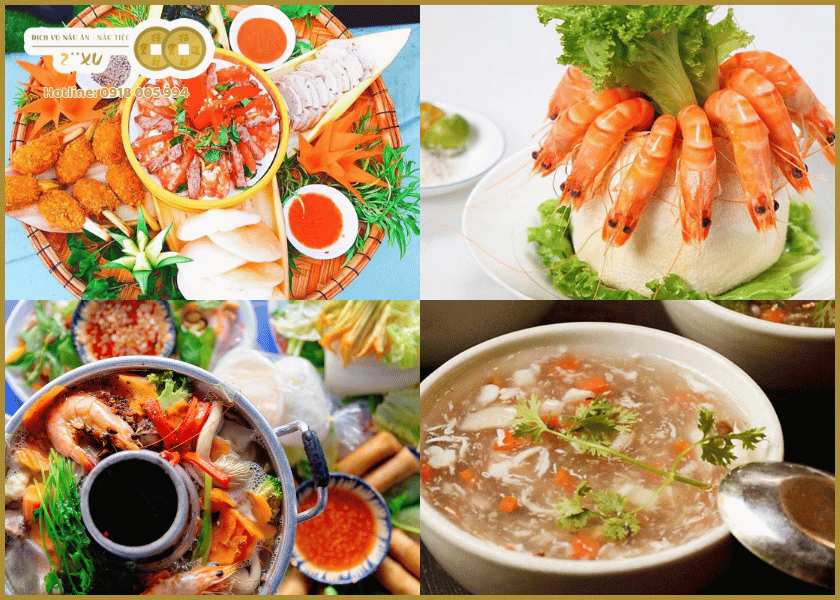 Gợi ý thực đơn tiệc cưới được yêu thích 2025