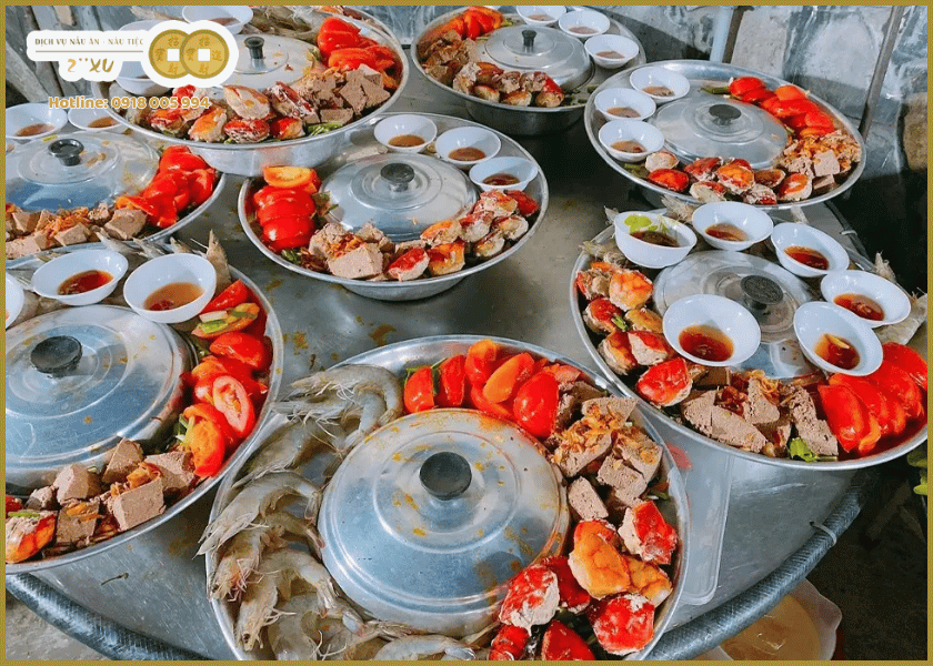 Lưu ý khi lựa chọn thực đơn cho tiệc công ty