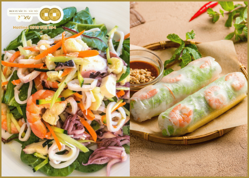 Món khai vị nhẹ nhàng và mát lạnh