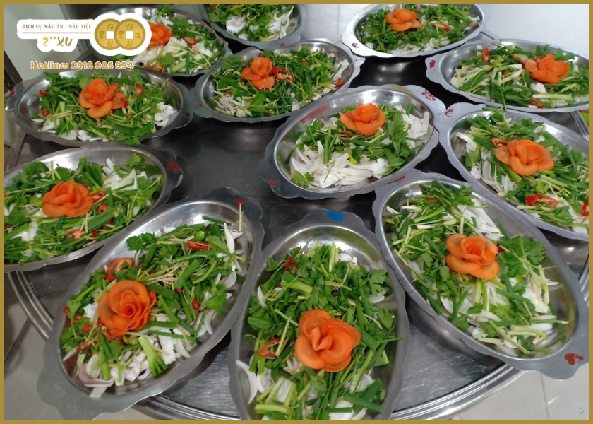 Nhu cầu nấu tiệc tại Tân Thành ngày càng phổ biến
