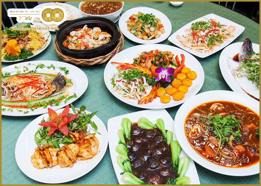 Quy trình đặt dịch vụ nấu tiệc tại Long Điền