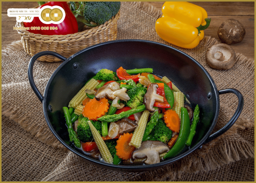 Rau củ xào thập cẩm