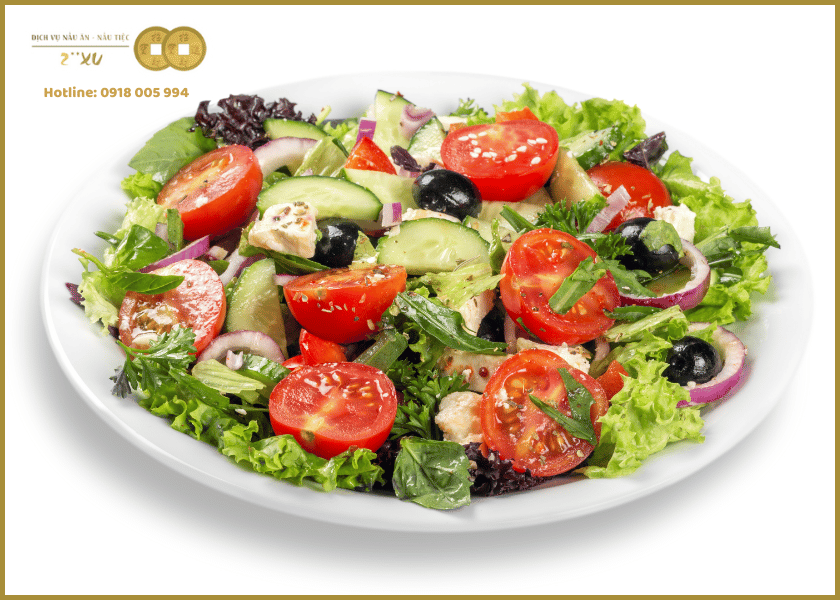 Salad kiểu Âu - hiện đại và đẹp mắt