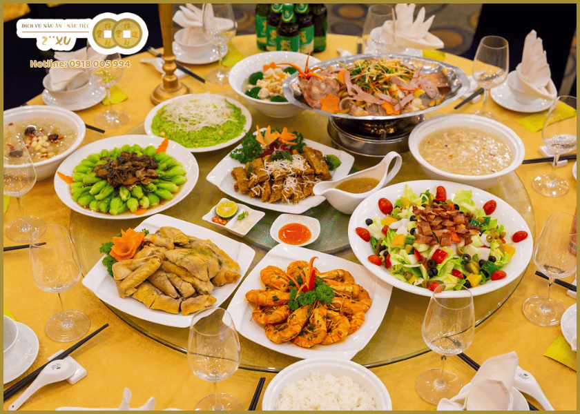 Thực đơn tiệc cưới mùa hè - thanh mát và dễ ăn