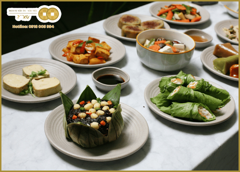 Nguyên tắc xây dựng thực đơn tiệc chay đủ dinh dưỡng